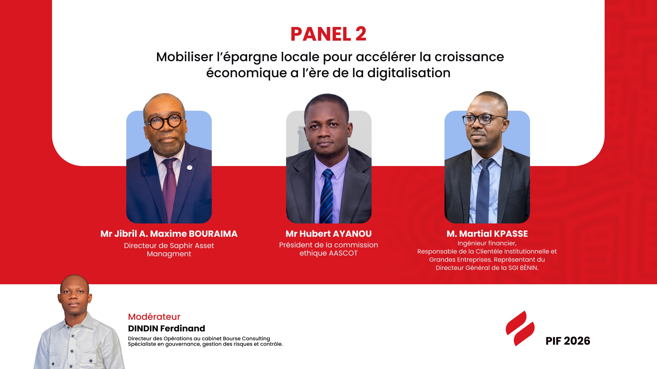 Participation au Parakou Investment Forum (PIF)
