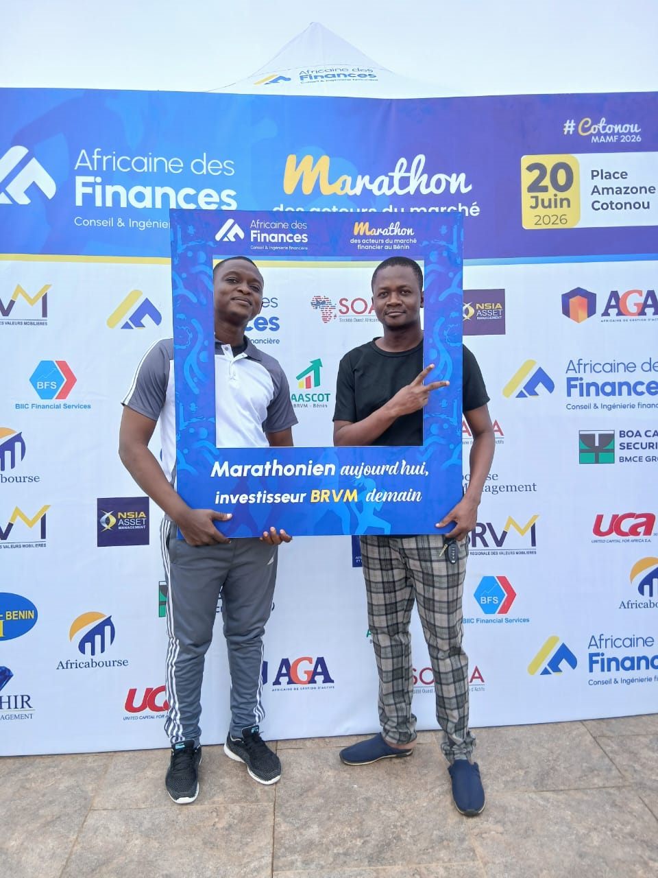 Marathon des acteurs du marché financier