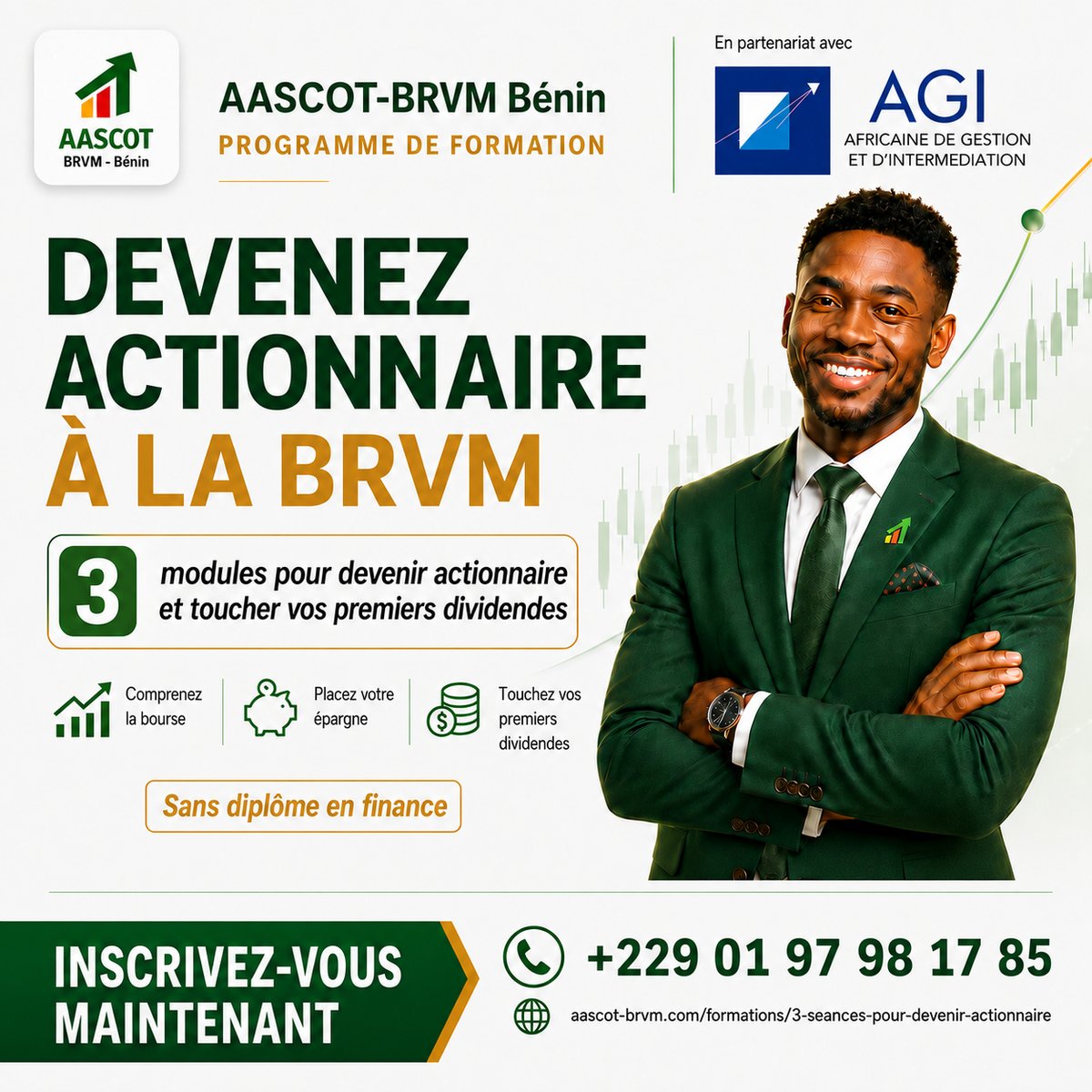 3 Séances pour Devenir Actionnaire & Toucher Vos Premiers Dividendes